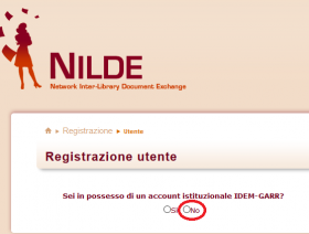 Richiesta account IDEM_GARR