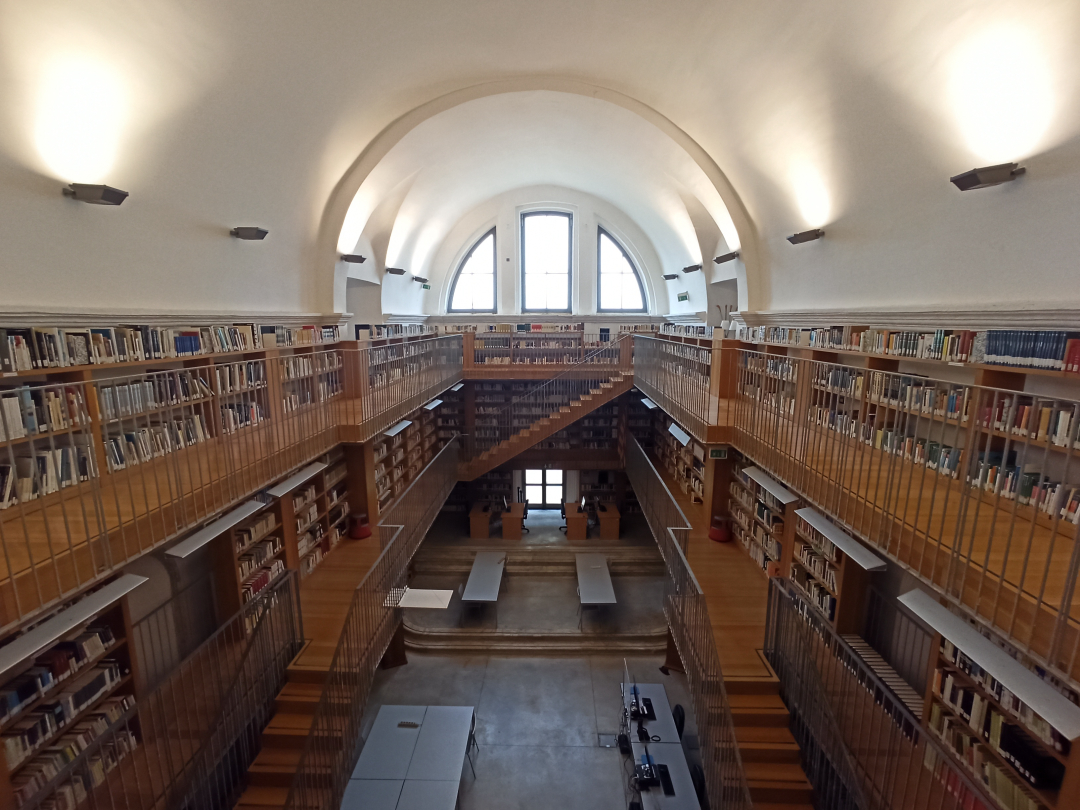 Biblioteca Architettura Alghero dall'alto