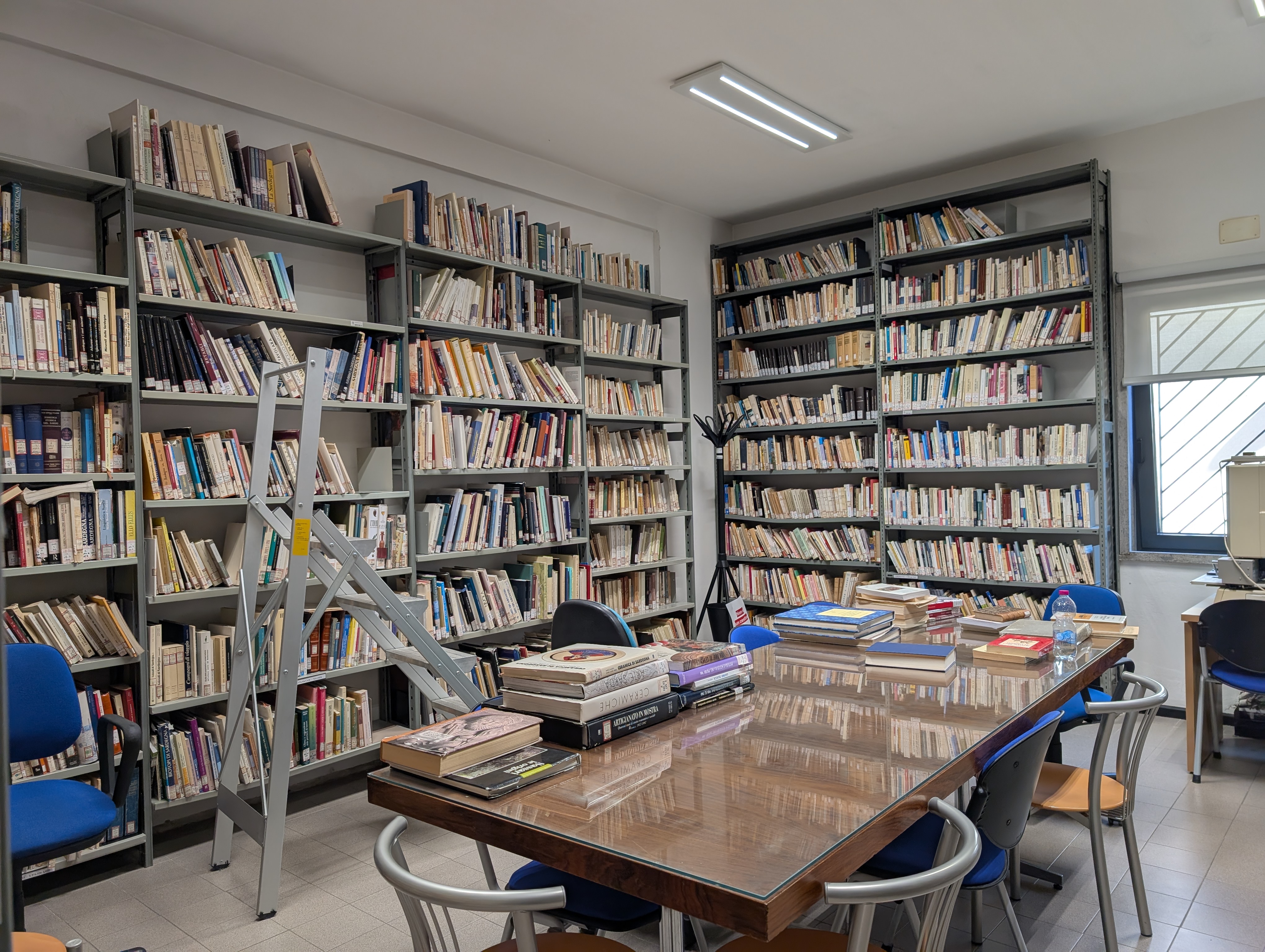 Sala sarda della Biblioteca di Lettere e lingue