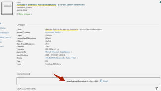 schermata unissearch